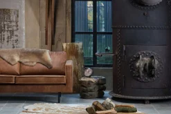 WOOOD 2 Seter Sofa-Lissbon 2,5-seters Sofa Konjakk