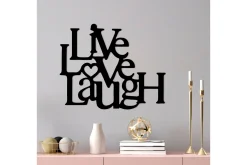 Live-Love-Laugh Veggdekor