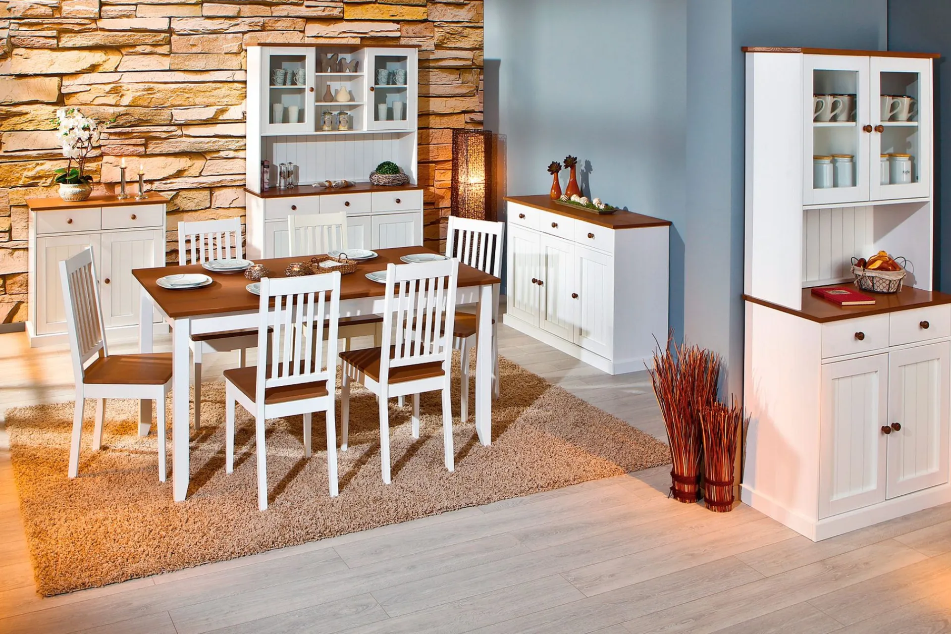 Sideboard & Skjenker-Livesey Sideboard 130 cm Hvit