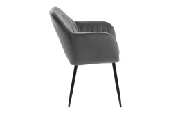 Karmstoler|Spisestoler & Kjøkkenstoler-Lividus Spisestol Grey