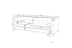 Llawhaden Sofa Fløyel