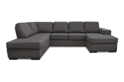 Scandinavian Choice U-Sofa-Logan U-sofa med Divan Høyre Mørkegrå