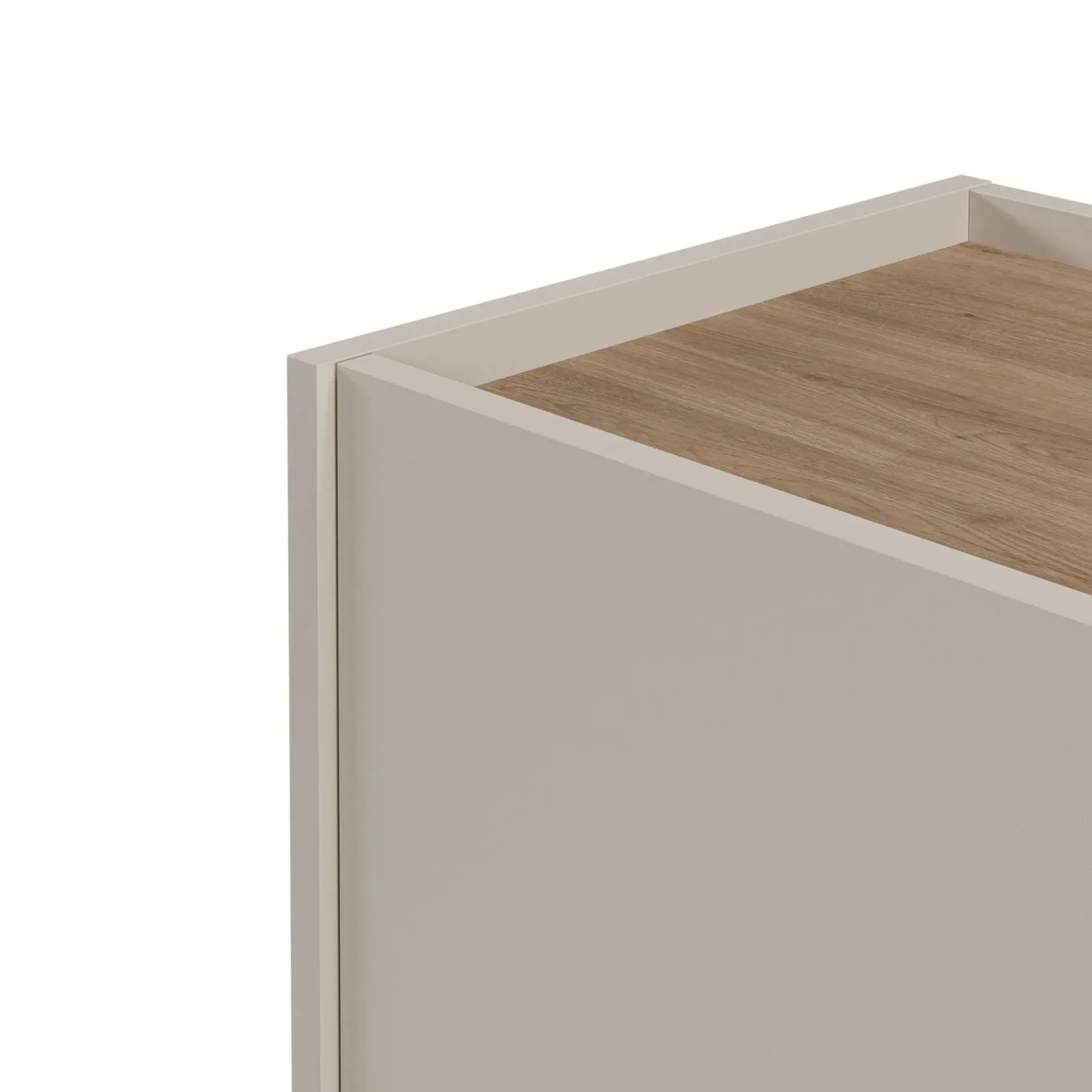 Sideboard & Skjenker-Lomar Konsoll 150x82,9x40,5 cm Sandstein Naturlig eik