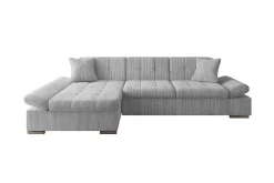 Lomux 3-sits Hörnbäddsoffa Ljusgrå