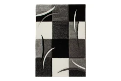 KM Home Moderne Tepper-London Patch Friezematte 200x290 Svart