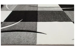 KM Home Moderne Tepper-London Patch Friezematte 200x290 Svart
