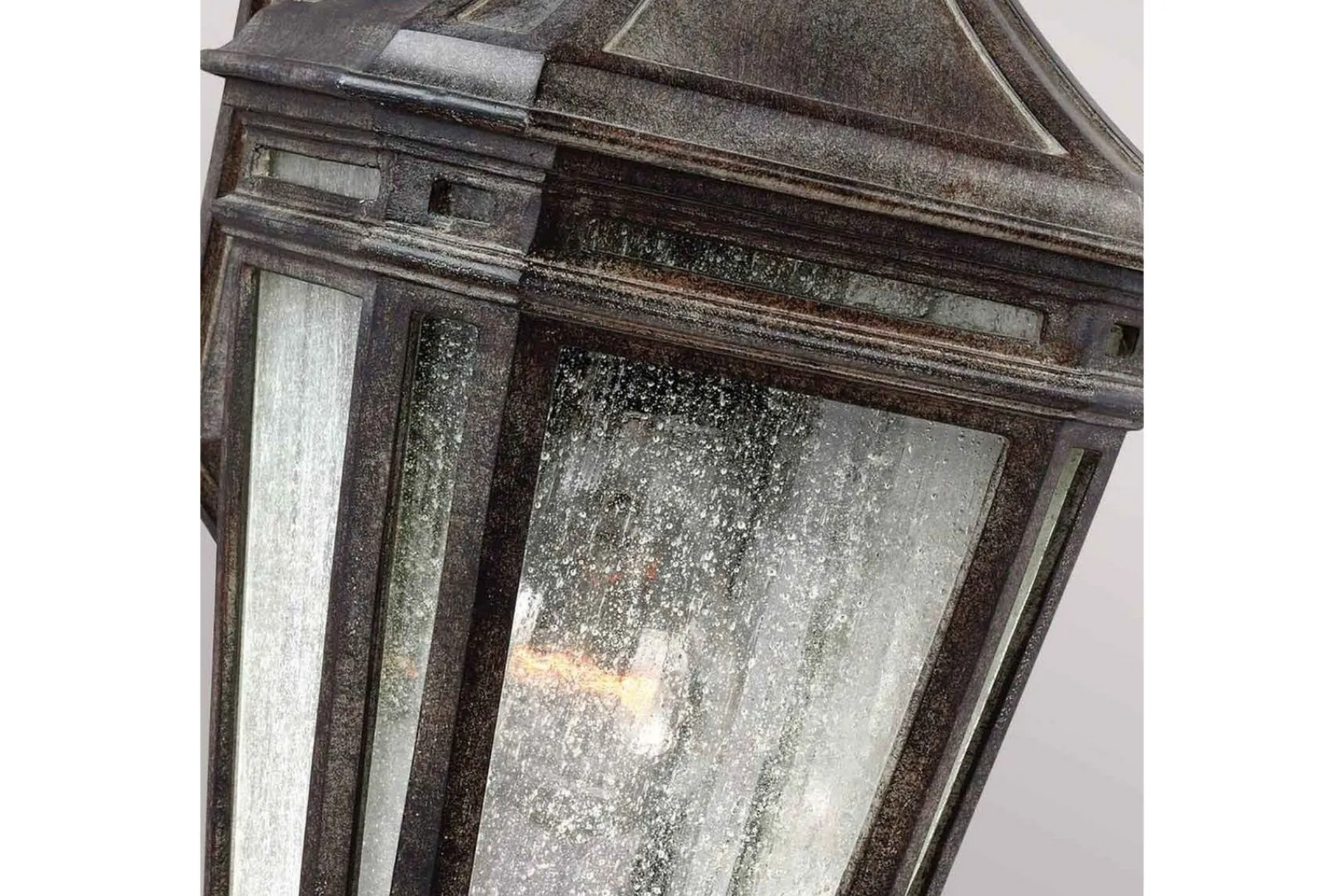 Entré|Fasadebelysning-Londontowne Feiss Utendørs Vegglampe Brun