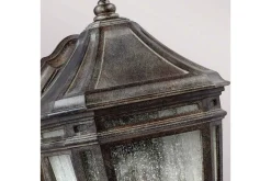 Entré|Fasadebelysning-Londontowne Feiss Utendørs Vegglampe Brun
