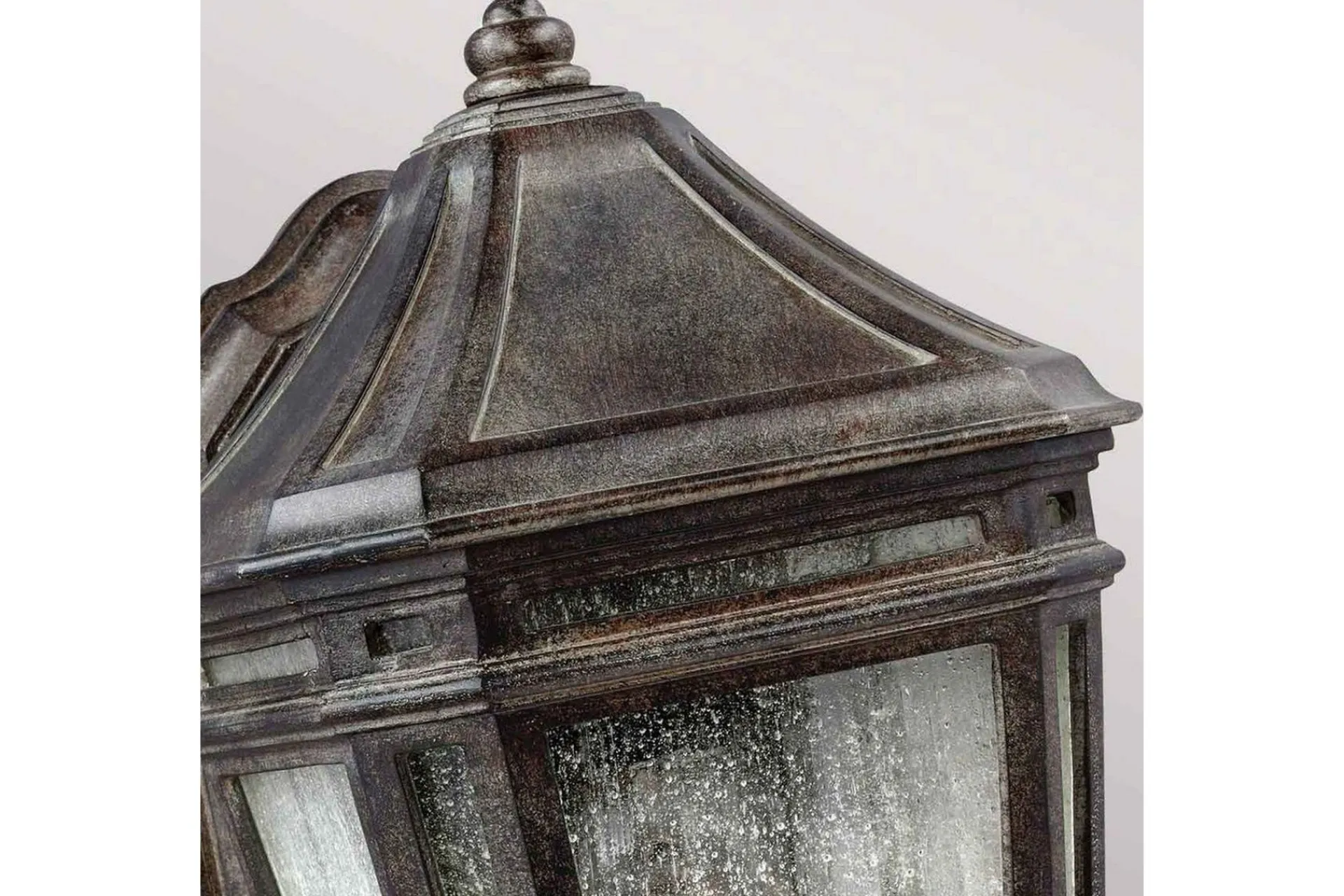 Entré|Fasadebelysning-Londontowne Feiss Utendørs Vegglampe Brun