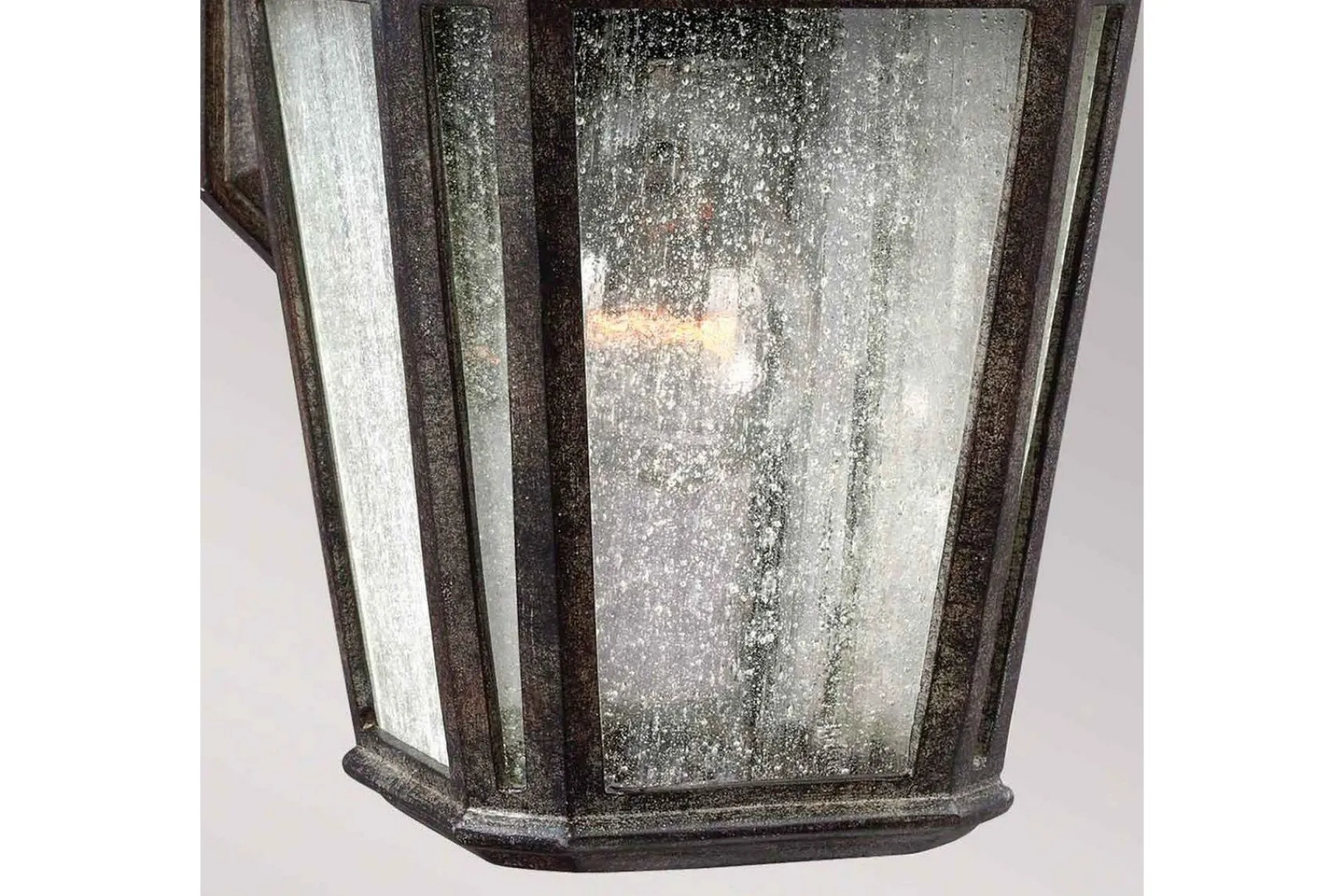 Entré|Fasadebelysning-Londontowne Feiss Utendørs Vegglampe Brun