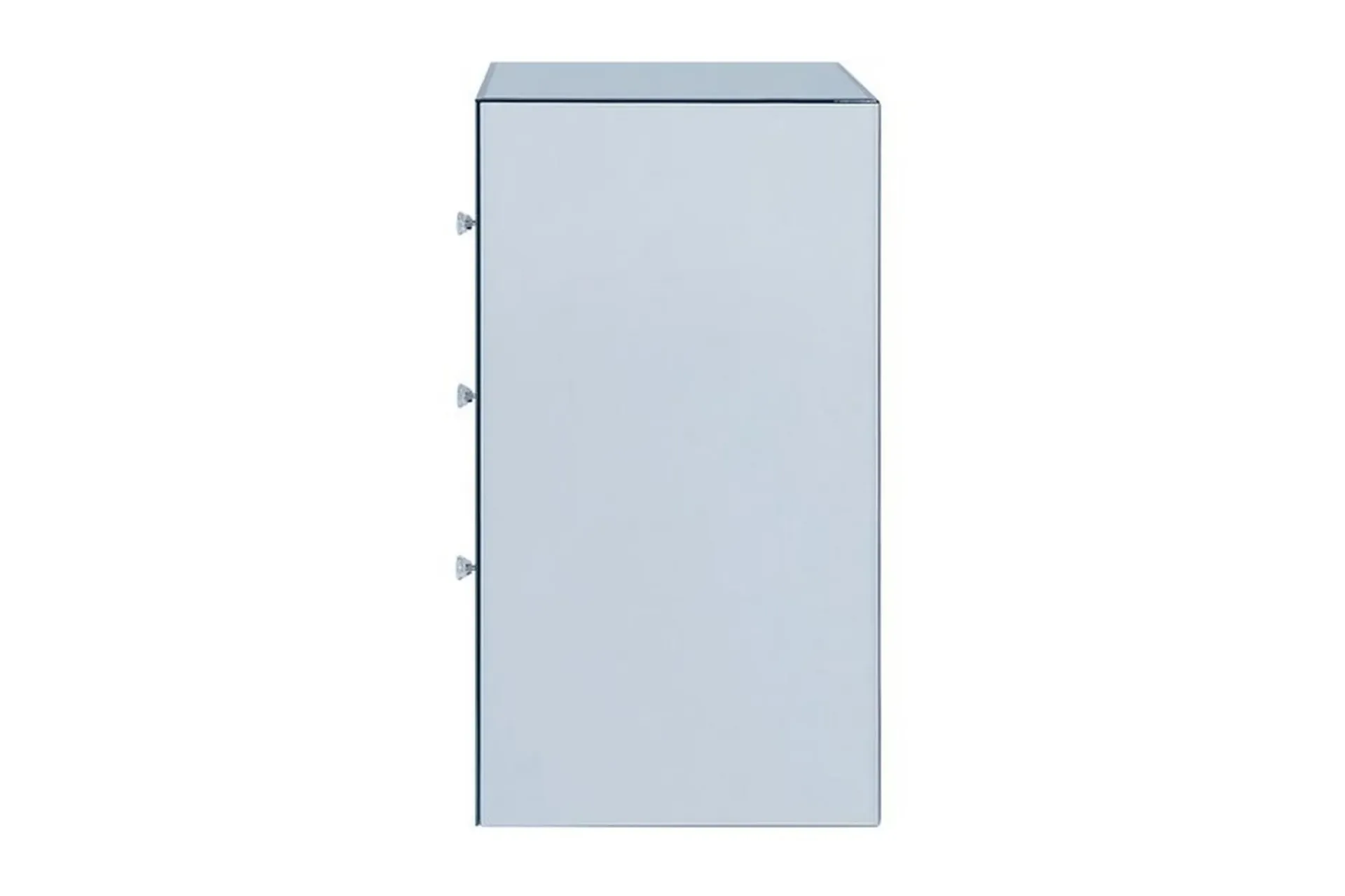 Avlastningsbord-Lorris Nattbord 45 cm Sølv