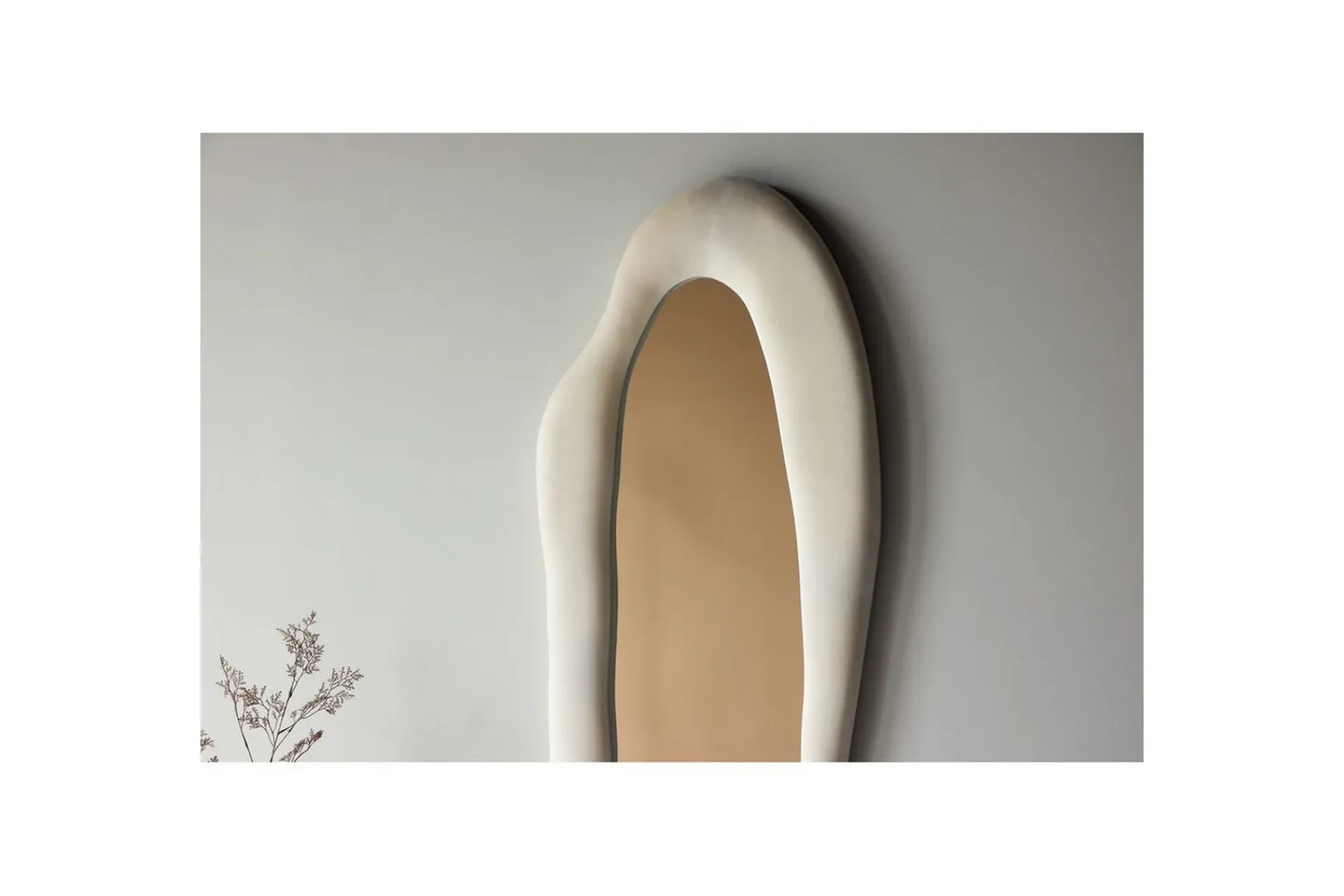 Venture Home Helkroppsspeil-Louiseville Glasspanel Beige