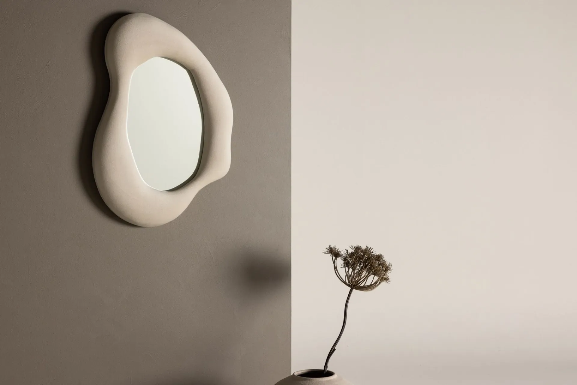 Venture Home Veggspeil|Gangspeil-Louisville Veggmontert Speil 49x70 cm Beige
