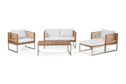 Loungegruppe BERMUDA akasietre med puter