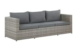 Veranda & Terrasse|Loungesett-Loungegruppe rødgrå SABBIA Grey
