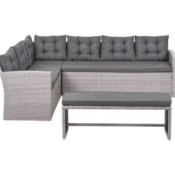 Loungesett|Loungesett-Loungesett Viterbo Lysegrå