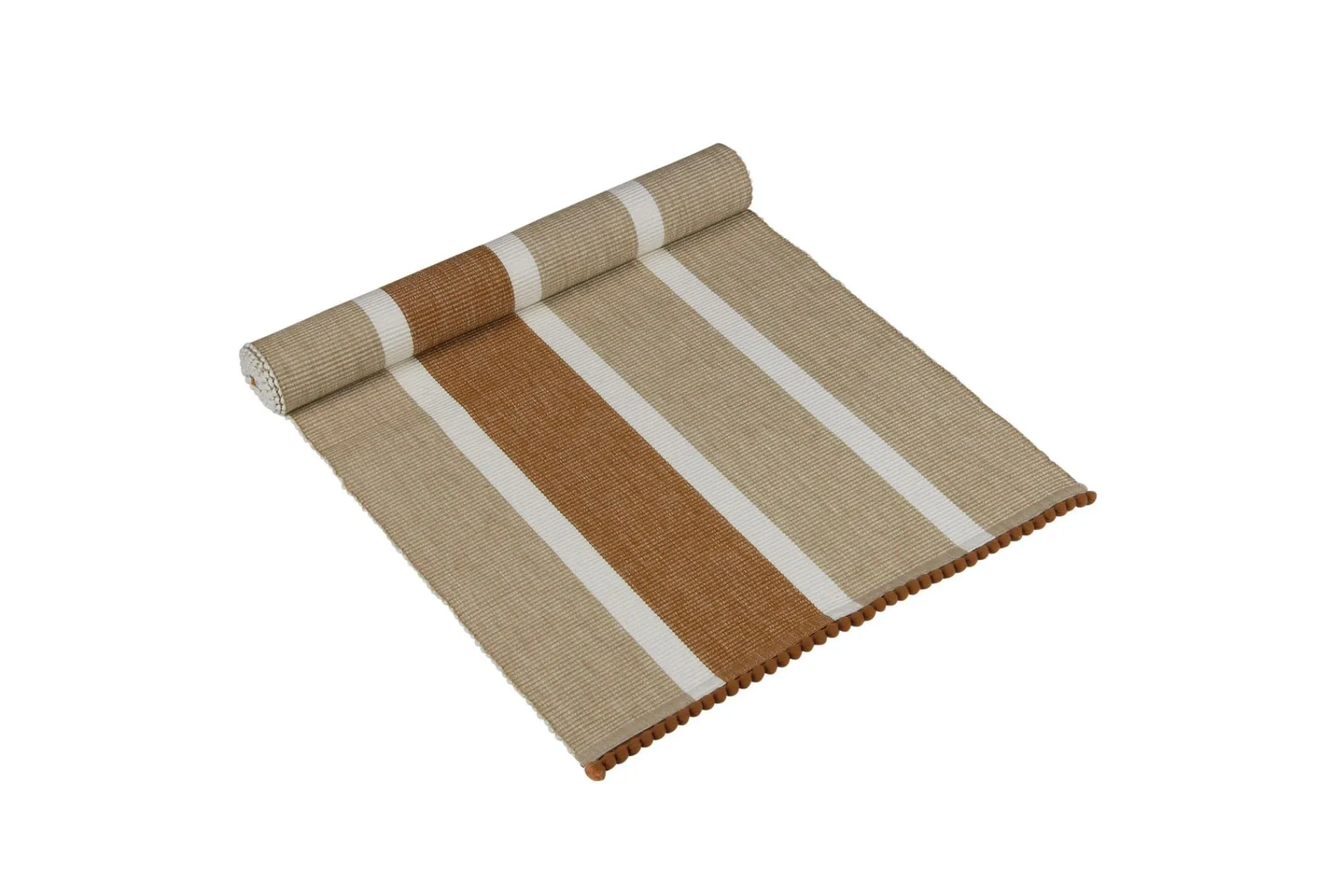 Duker & Løpere|Duker & Løpere-Luhar Bordløper 35x120 cm Kanel