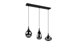 Trio Lighting Kjøkkenlampe|Barnelampe-Lumina Pendellampe 3-os E14 Mattsvart