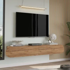 Tv-Benk & Mediabenk-Lumina TV-benk 180x29,5x31,6 cm Atlantic-furu