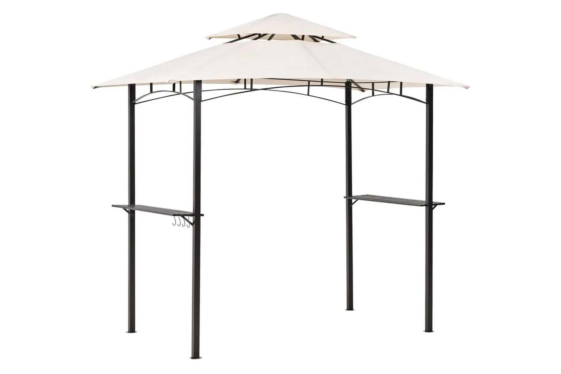 Lysthus & Gazebo-Lusthus Beliani Naro Beige/svart Beige||Black Beige,Svart