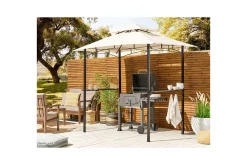 Lysthus & Gazebo-Lusthus Beliani Naro Beige/svart Beige||Black Beige,Svart