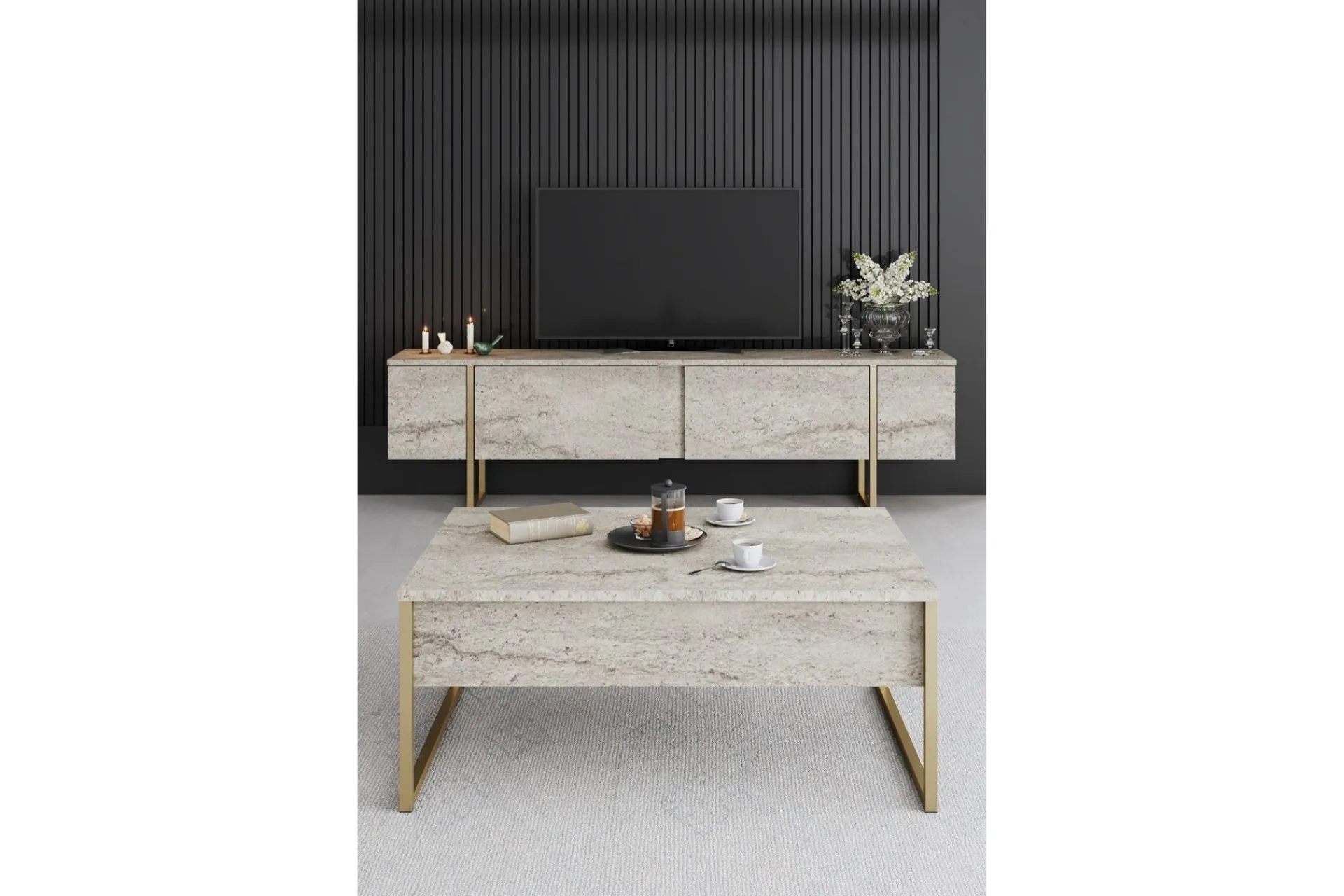 Luxe TV-benk 180 cm