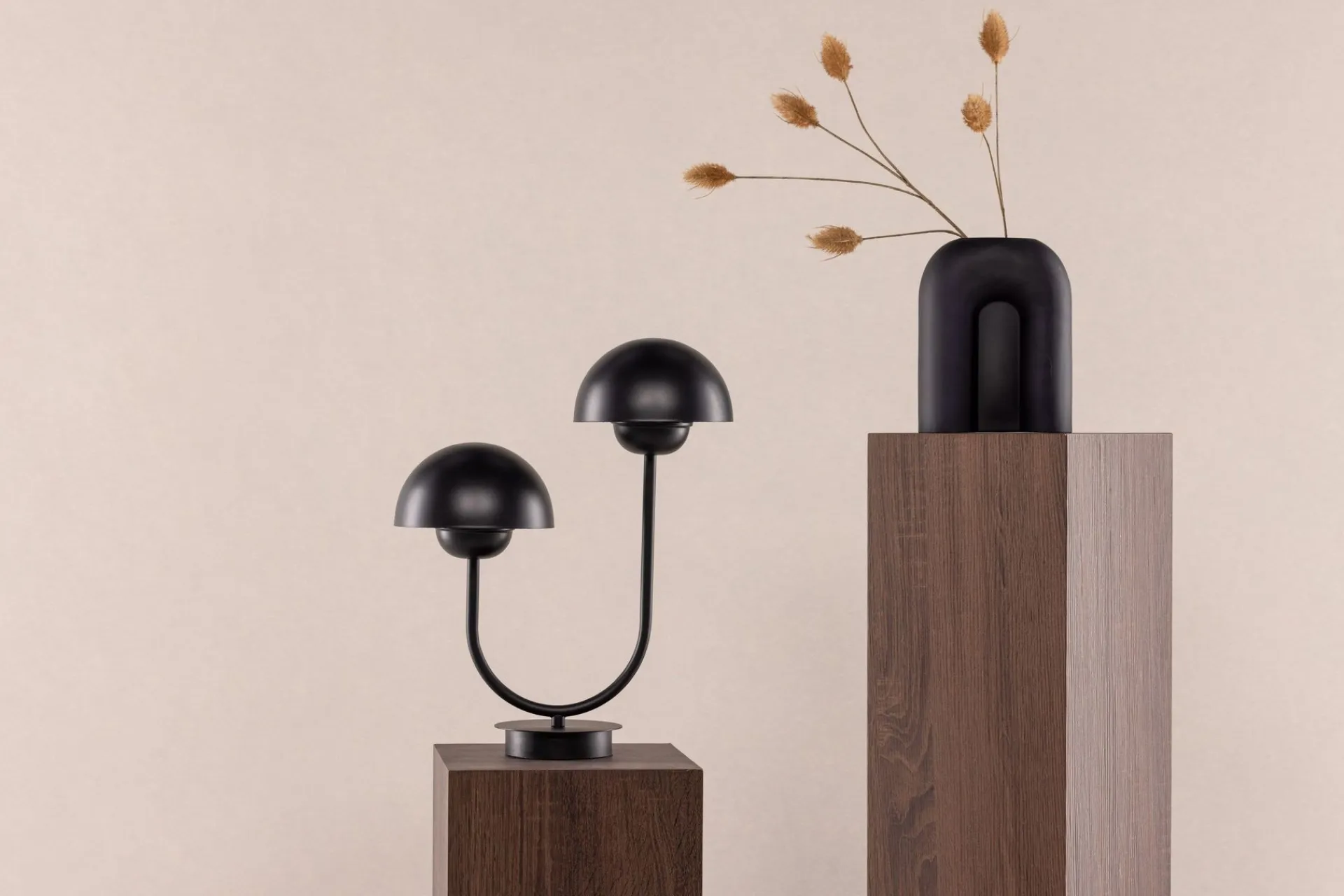VIND Vinduslampe|Bordlampe-Lyckorna Bordlampe 38 cm Svart