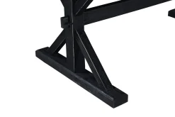 Bloomington Spisebord & Kjøkkenbord-Lyon Uttrekkbart Spisebord 6 personer – Uttrekkbart plankebord 200 cm Natur,Hvit