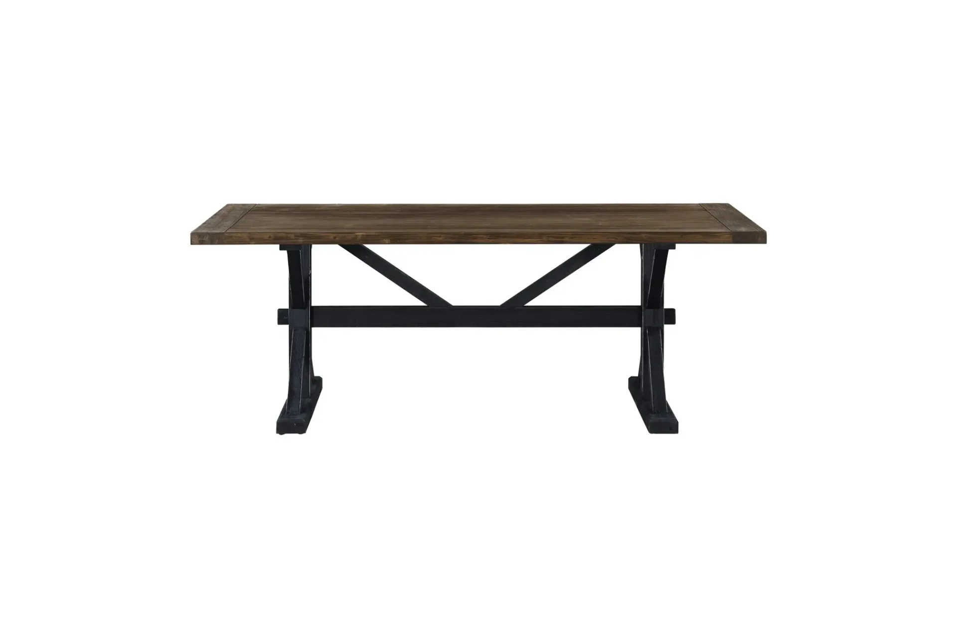 Bloomington Spisebord & Kjøkkenbord-Lyon Uttrekkbart Spisebord 6 personer – Uttrekkbart plankebord 200 cm Natur,Hvit