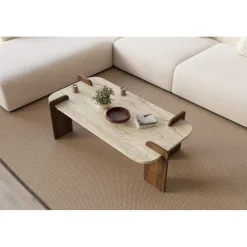 Sofabord-Lyren Sofabord 120 cm Brun,Mörkbrun
