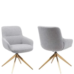 Kontorstol & Skrivebordsstol-Lyrin Kontorstol 2-pakning Grey