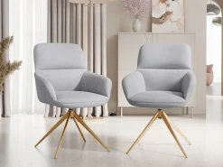 Kontorstol & Skrivebordsstol-Lyrin Kontorstol 2-pakning Grey