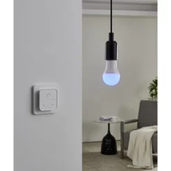 Led-Belysning|Lyspærer-Lyskilde 2xLM-ZIG-RGB/CCT E27 A60 9W Bryter Hvit