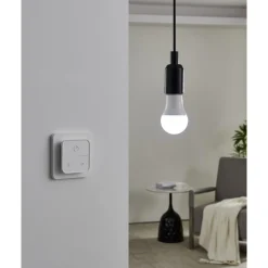 Led-Belysning|Lyspærer-Lyskilde 2xLM-ZIG-RGB/CCT E27 A60 9W Bryter Hvit