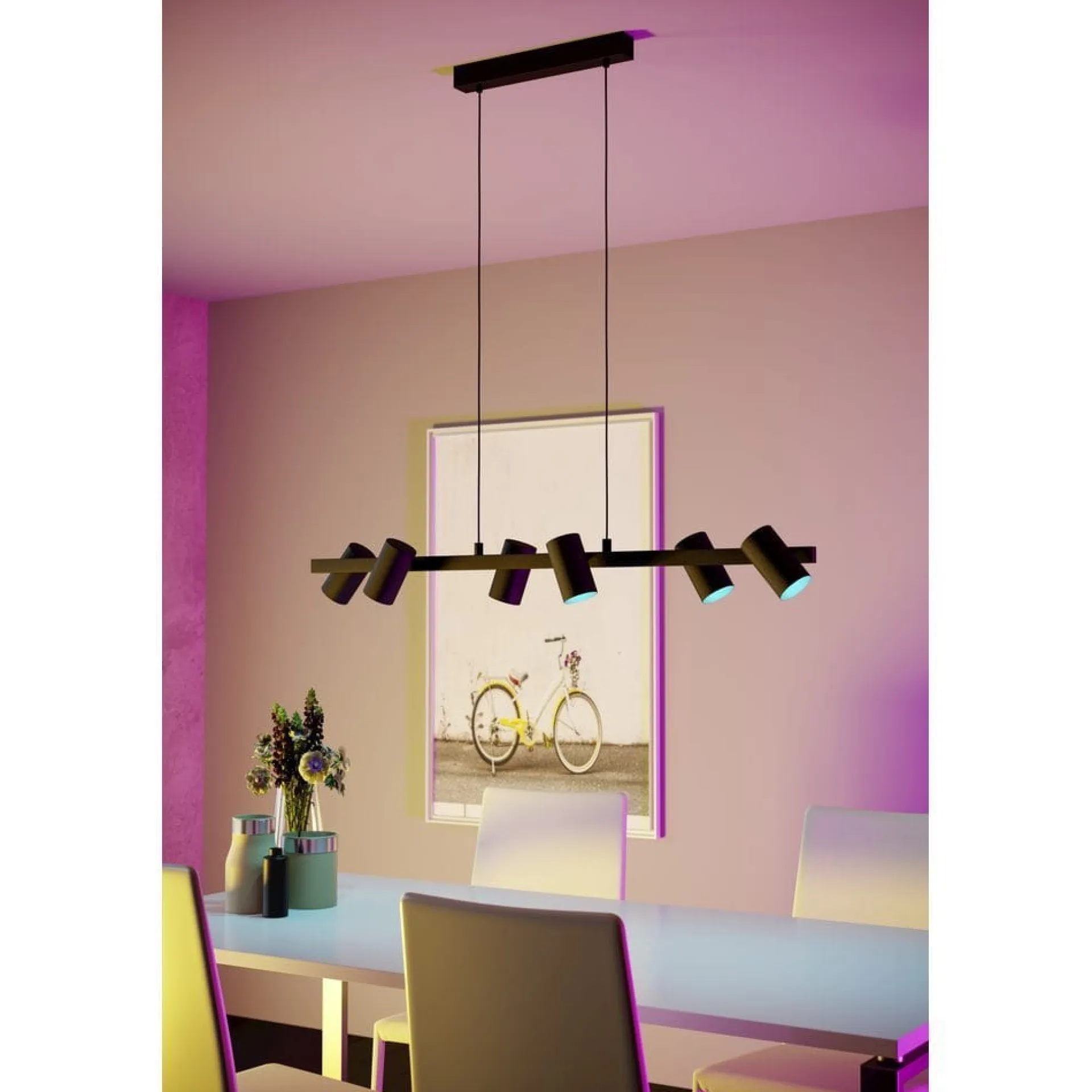 Led-Belysning|Lyspærer-Lyskilde 3xLM-ZIG-RGB/CCT GU10 4,5W+1XFB Opal