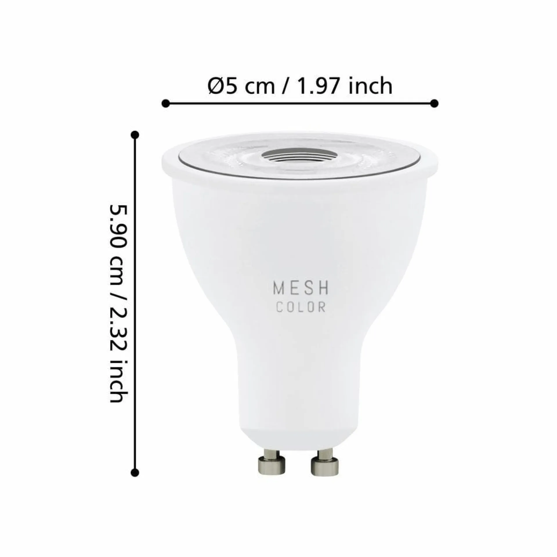 Led-Belysning|Lyspærer-Lyskilde 3xLM-ZIG-RGB/CCT GU10 4,5W+1XFB Opal