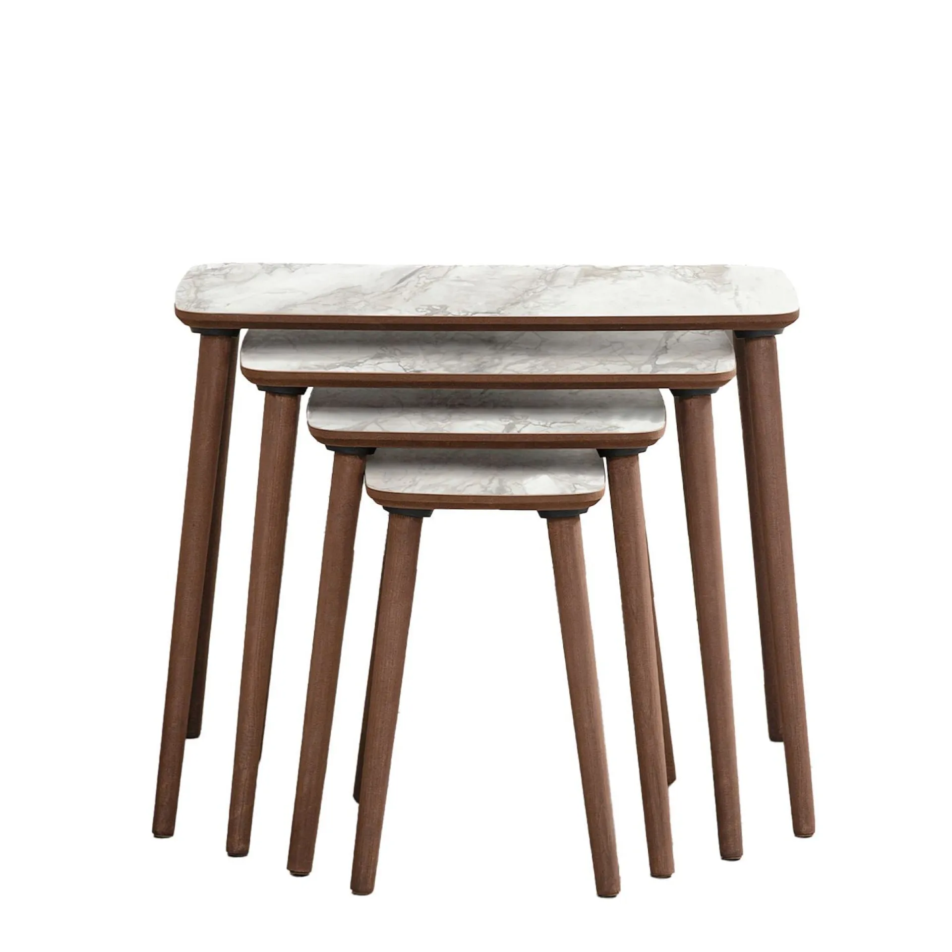 Sofabord-Lyvenn settbord 70 cm Hvit