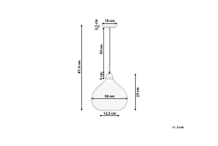 Kjøkkenlampe|Taklampe-Madon Taklampe 30 cm Gull