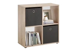 Bokhylle-Magene Bokhylle 70 cm Beige,Grey