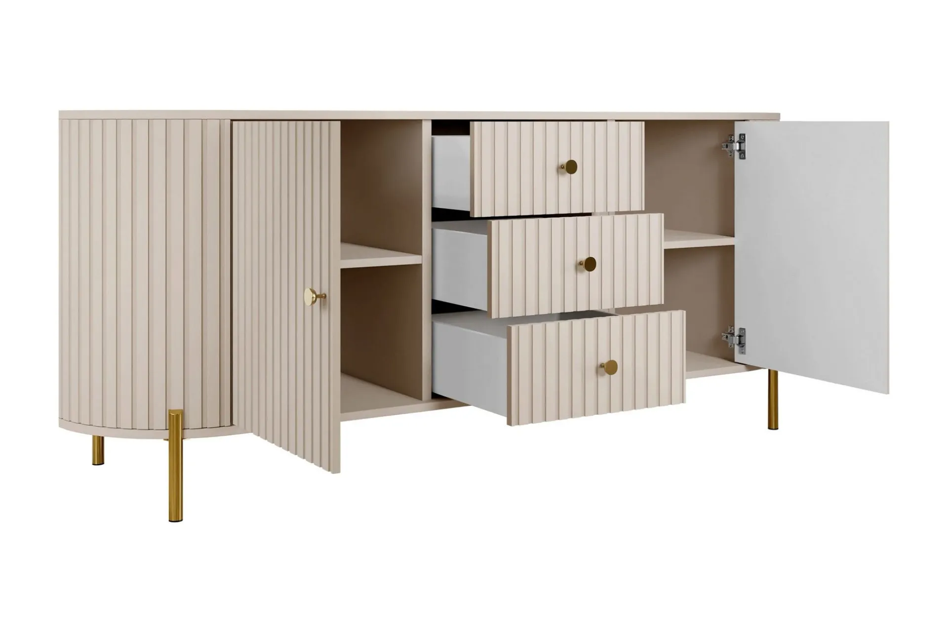 Sideboard & Skjenker-Maggio Skjenk 178x43 cm Beige