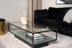 Venture Home Sofabord-Maglehem Sofabord 130 cm Transparent