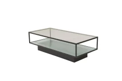 Venture Home Sofabord-Maglehem Sofabord 130 cm Transparent