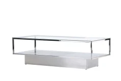 Furniture Fashion Sofabord-Maglehem Sofabord 130x60 cm Transparent
