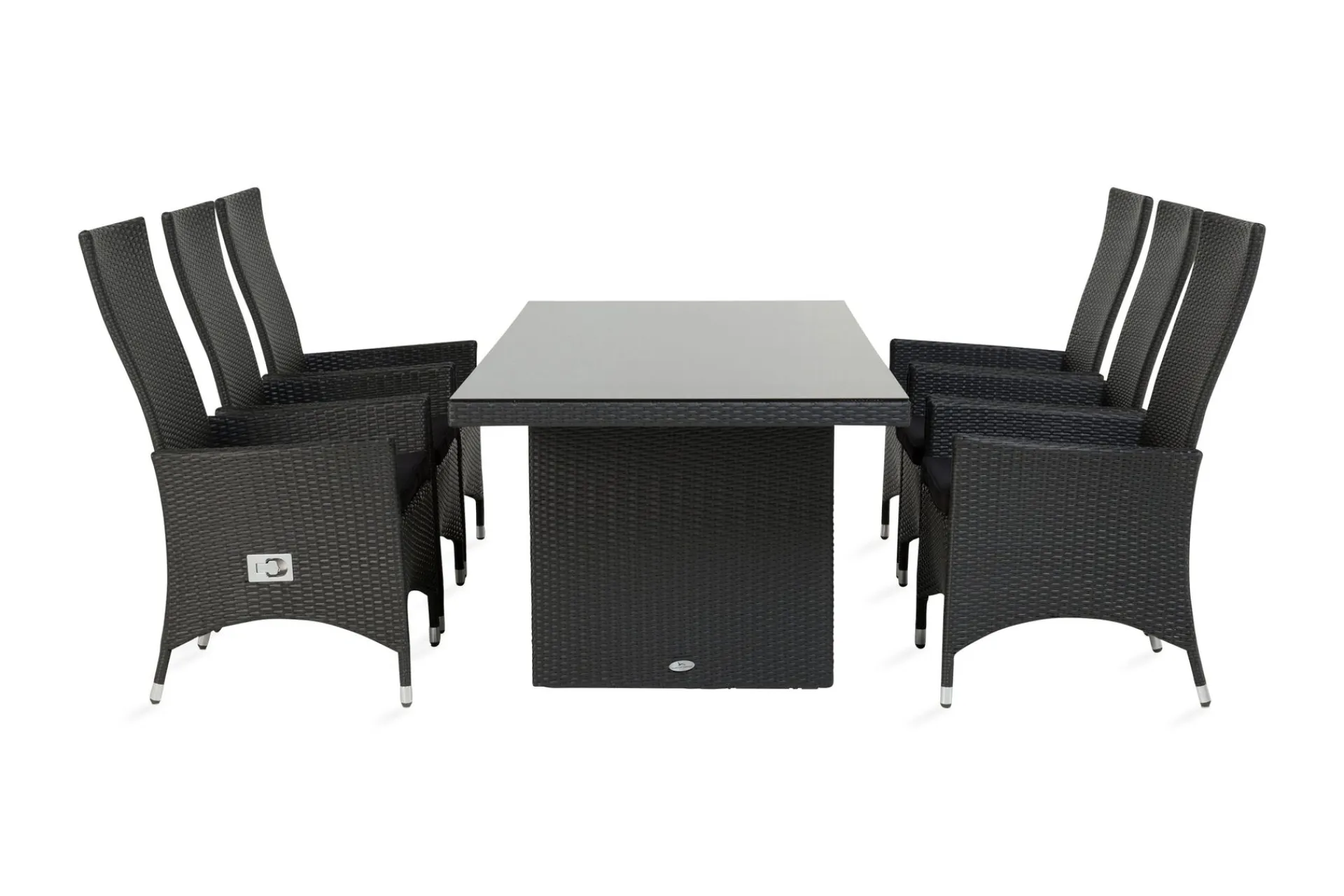 Comfort Garden Majestic Spisegruppe 210+6 Jenny Regulerbare Stoler