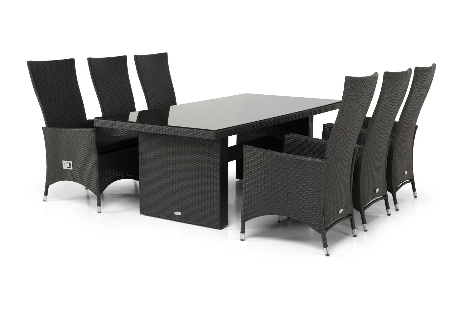 Comfort Garden Majestic Spisegruppe 210+6 Jenny Regulerbare Stoler