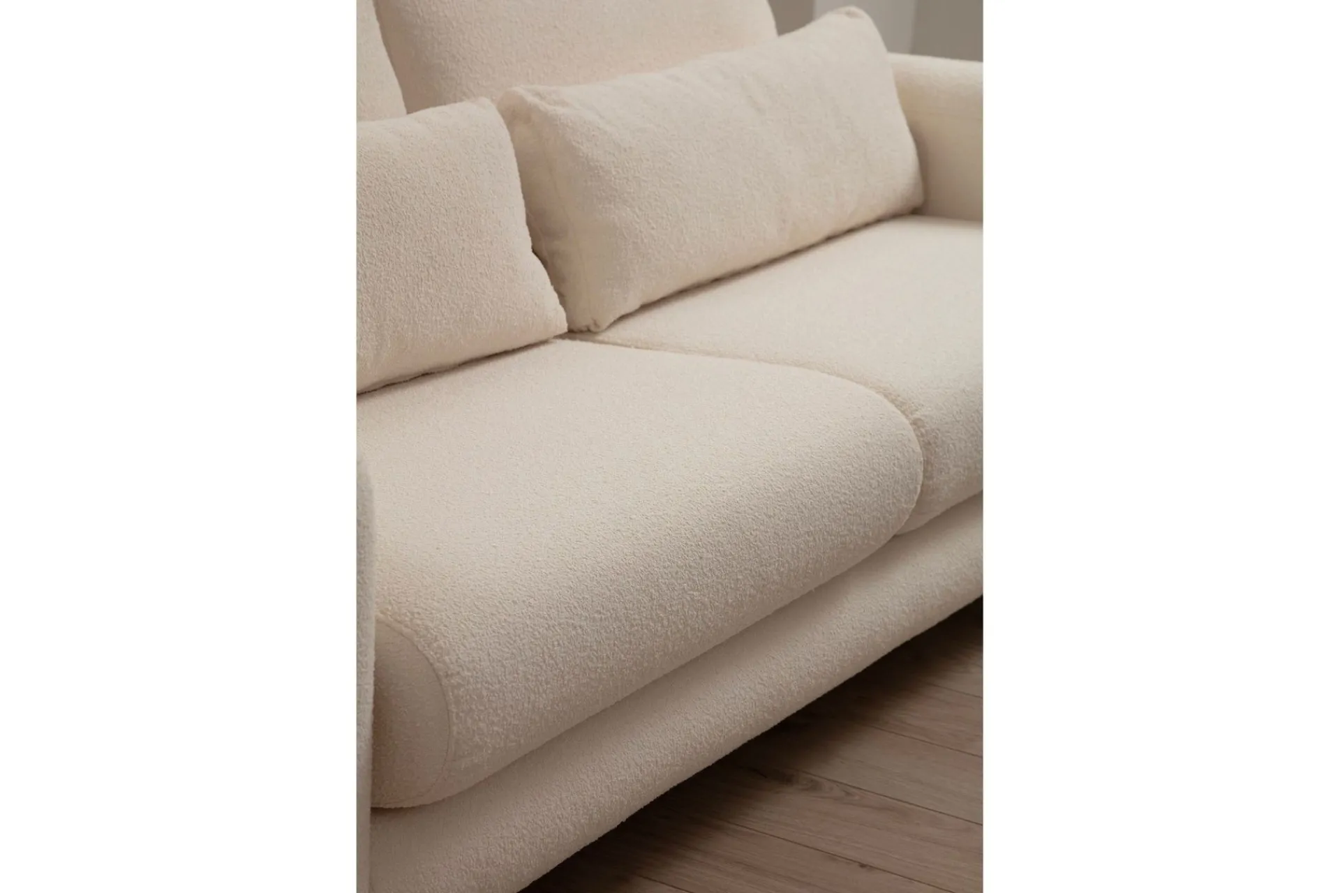 2 Seter Sofa-Makhan Sofa 2-seter Beige