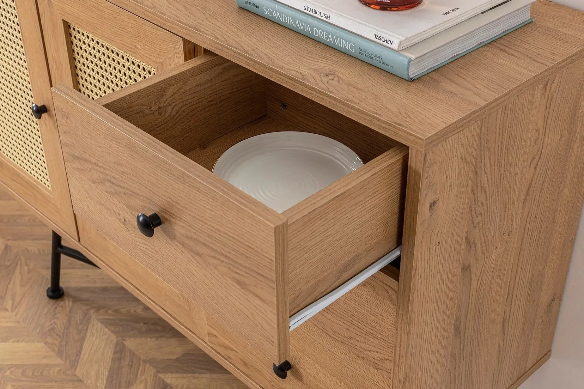 Sideboard & Skjenker-Makwana Konsollbord 120 cm Natural