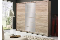 Garderober & Garderobesystem-Malibu Garderobe 250x61x215 cm Beige