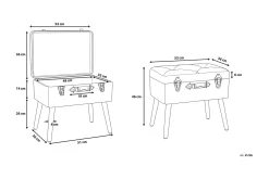 Mallard Avlastningsbord 52 cm