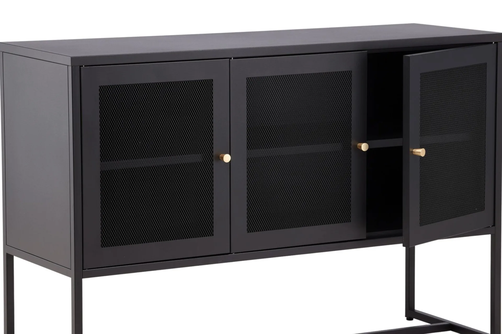 Venture Home Oppbevaringsskap|Skap-Malla Skapkommode 120x40x80 cm Svart
